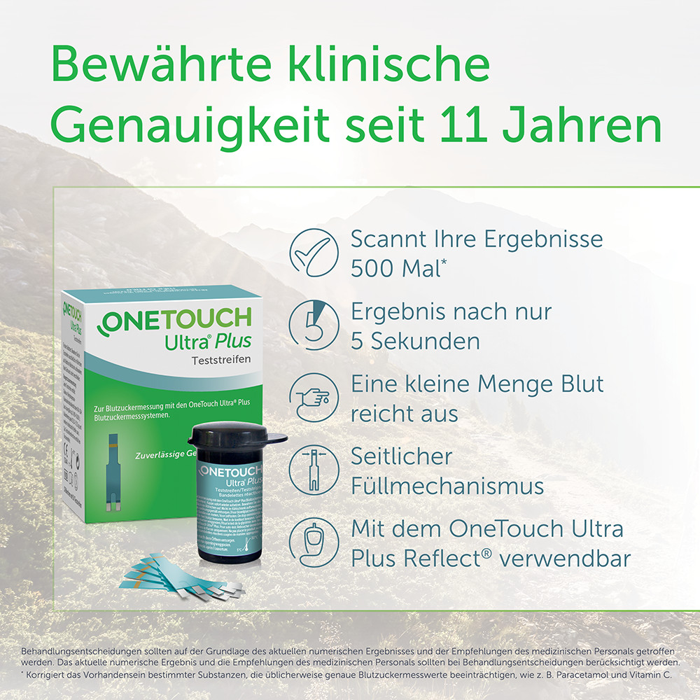 OneTouch Ultra Plus Blutzuckerteststreifen 1X50 St Teststreifen