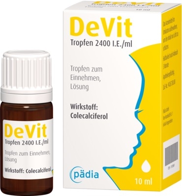 DeVit Tropfen 2400 I.E./ml Tropfen zum Einnehmen 3X10 ml Tropfen zum Einnehmen