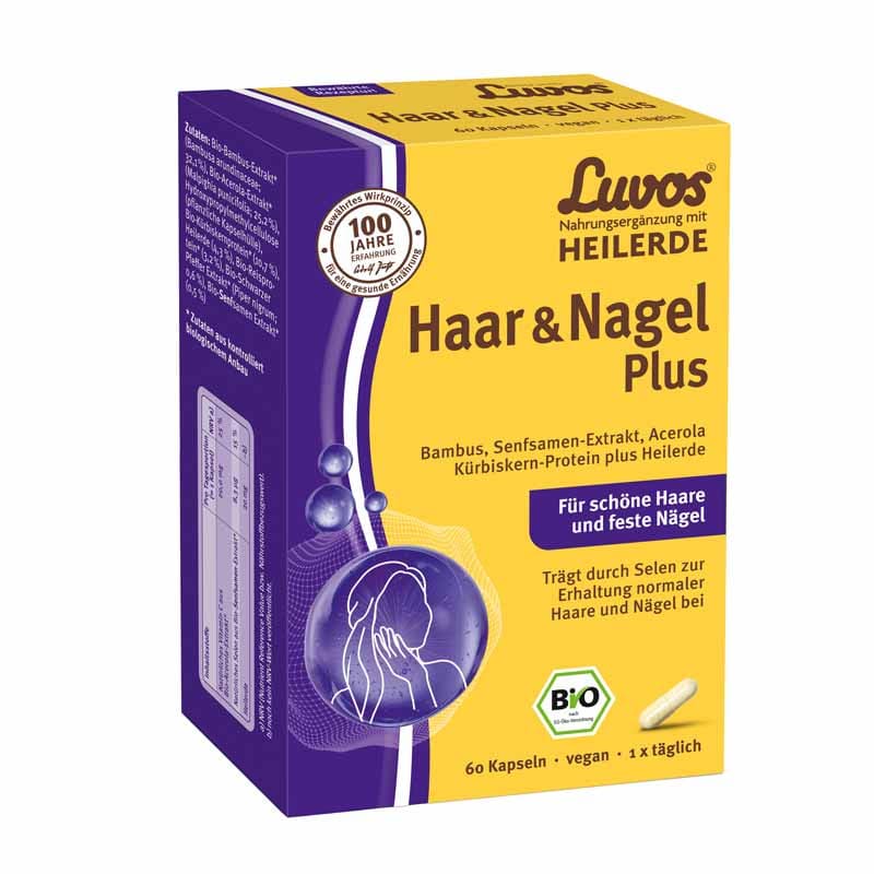 Luvos HEILERDE Haar & Nagel Plus  60 St Kapseln