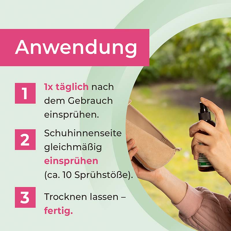 Myfungar Desinfizierendes Schuhspray - gegen Pilze und Bakterien