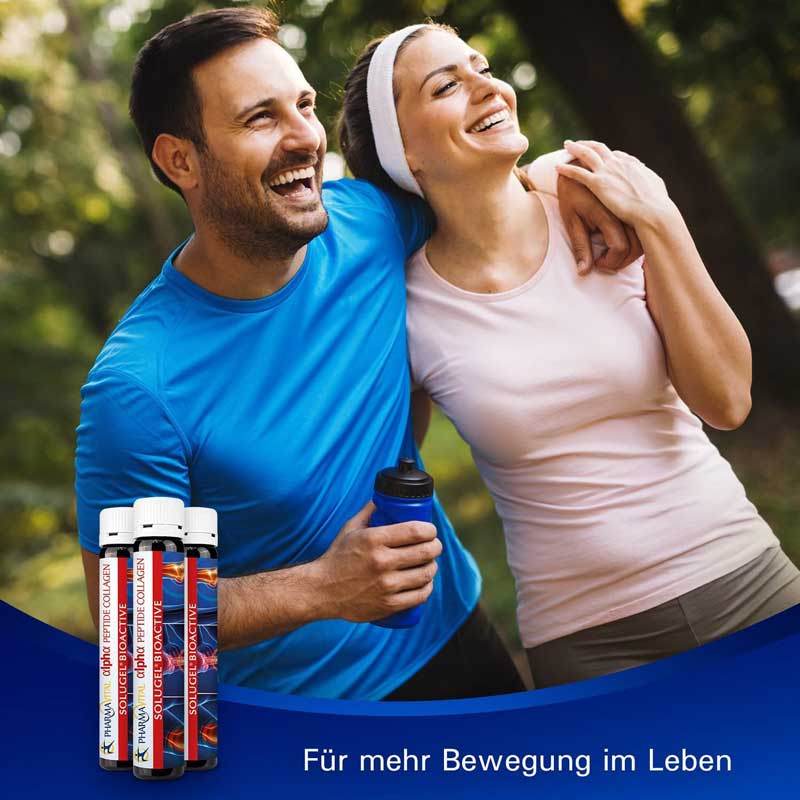 alpha PEPTIDE COLLAGEN Active Gel Trinkampullen 50X25 ml Trinkampullen