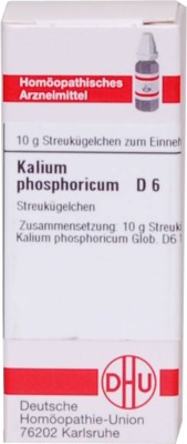 KALIUM PHOSPHORICUM D 6 Globuli 10 g Globuli