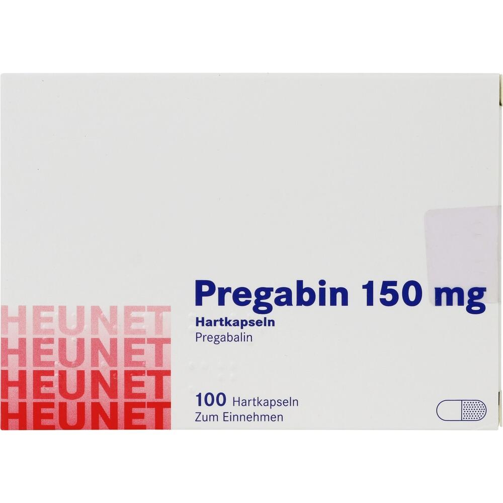Pregabin 150 mg 100 St Hartkapseln