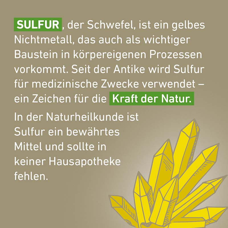 Sulfur D12 Globluli Pflüger 10 g Globuli