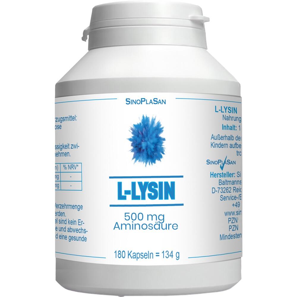 L-Lysin 500 MG Mono  180 St Kapseln