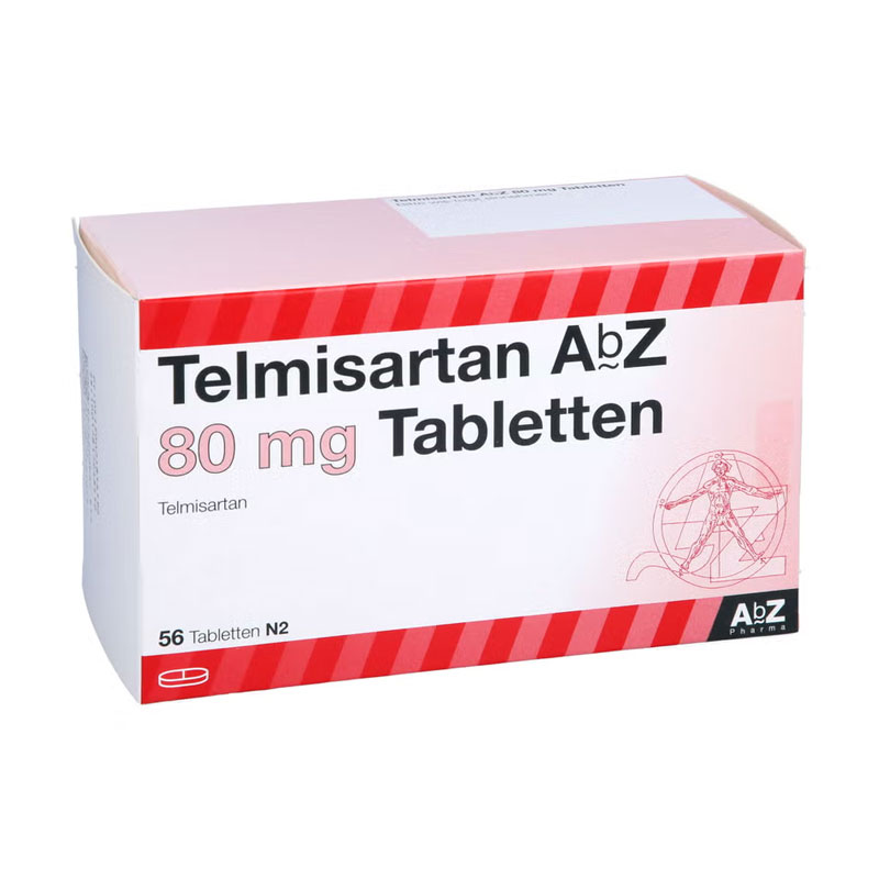Telmisartan AbZ 80mg 56 St Tabletten