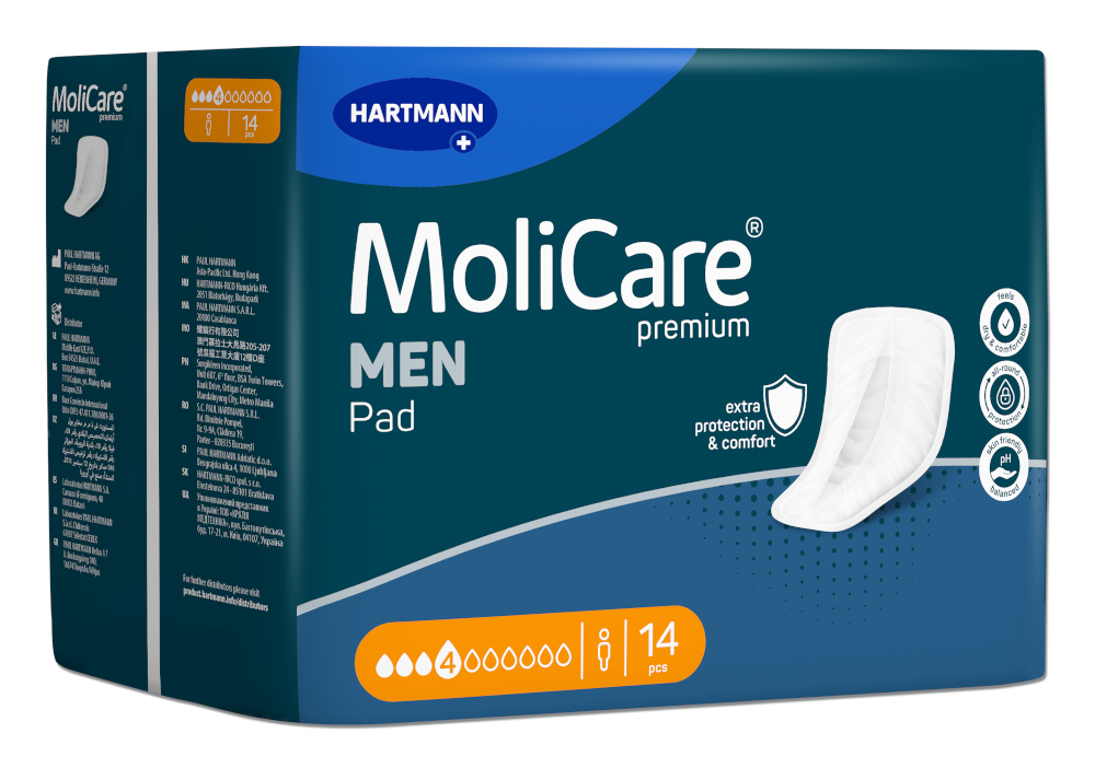 MoliCare premium MEN Pad 4 Tropfen 14 St