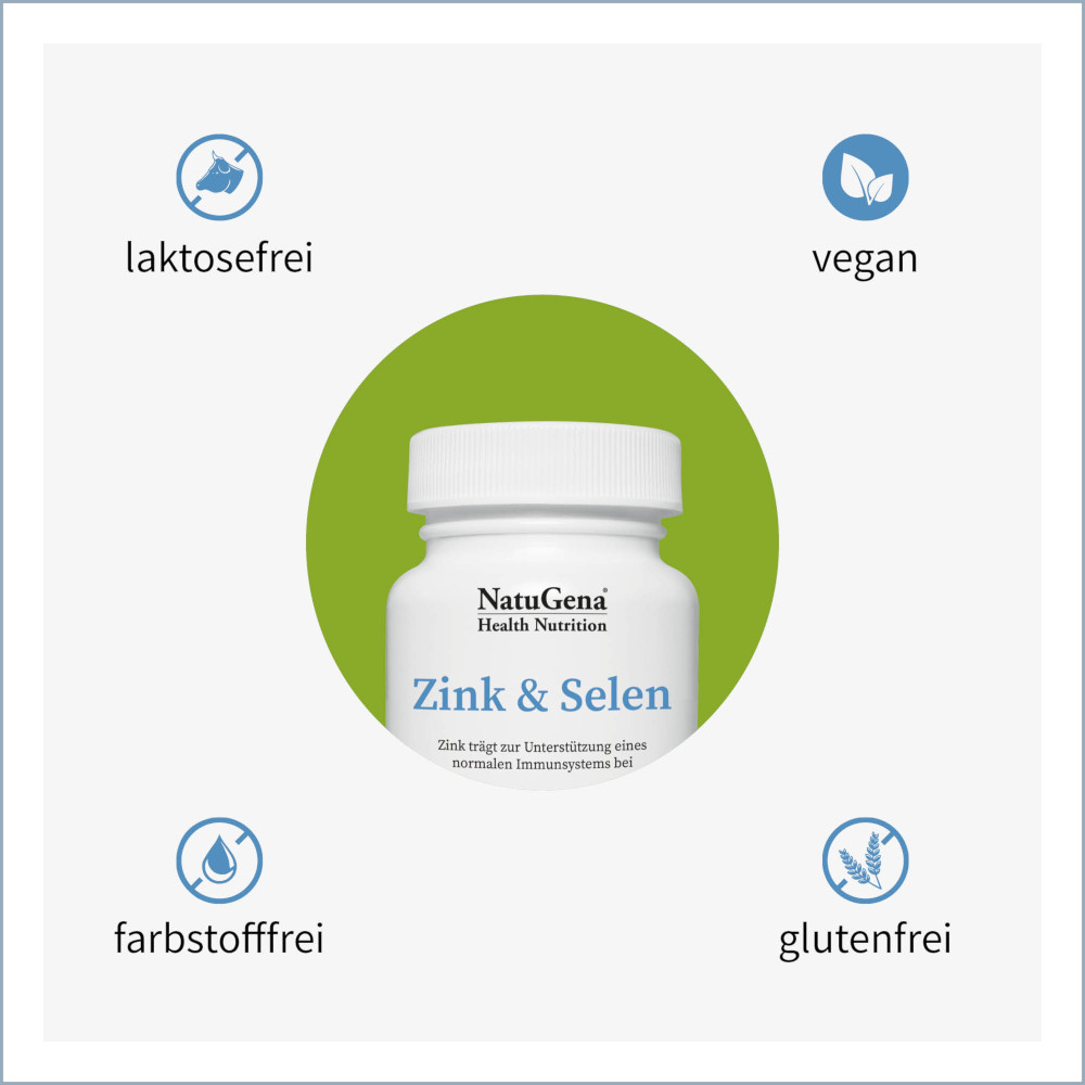NatuGena Zink & Selen 120 St Tabletten