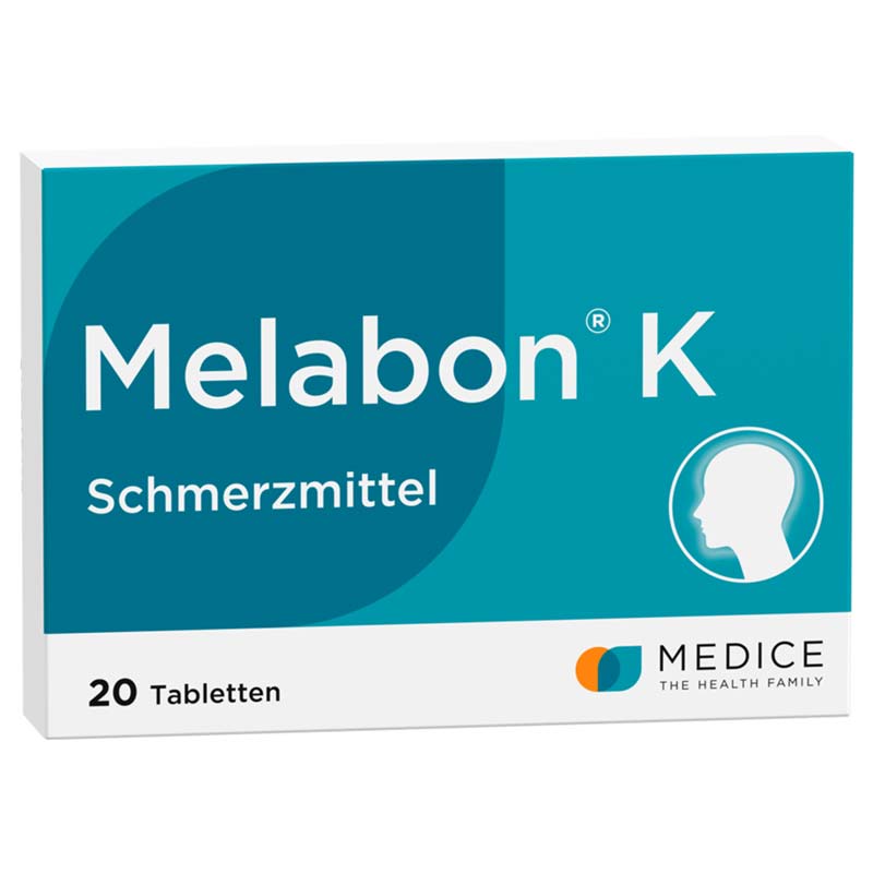 Melabon K bei Kopfschmerzen und Zahnschmerzen 20 St Tabletten