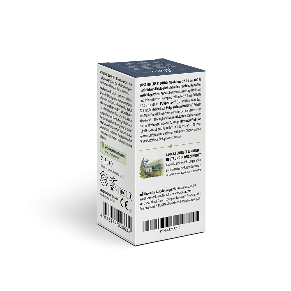 neo Bianacid  Zitronengeschmack 14 St Lutschtabletten