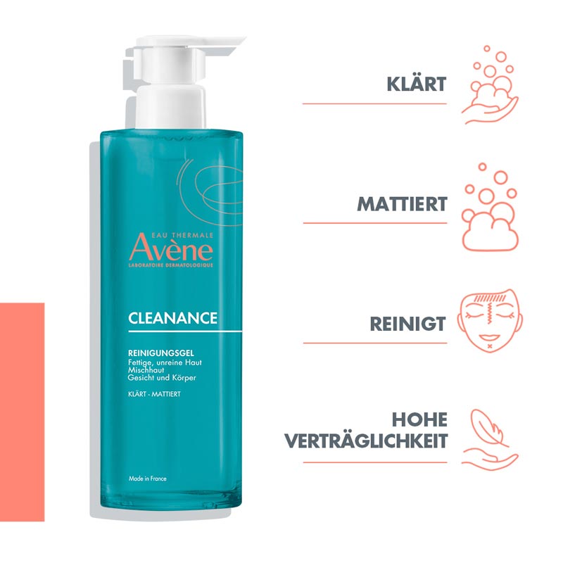 Avène CLEANANCE REINIGUNGSGEL 400 ml Gel