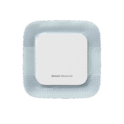 BIATAIN Silicone Lite Schaumverband 12,5x12,5 cm 10 St Verband