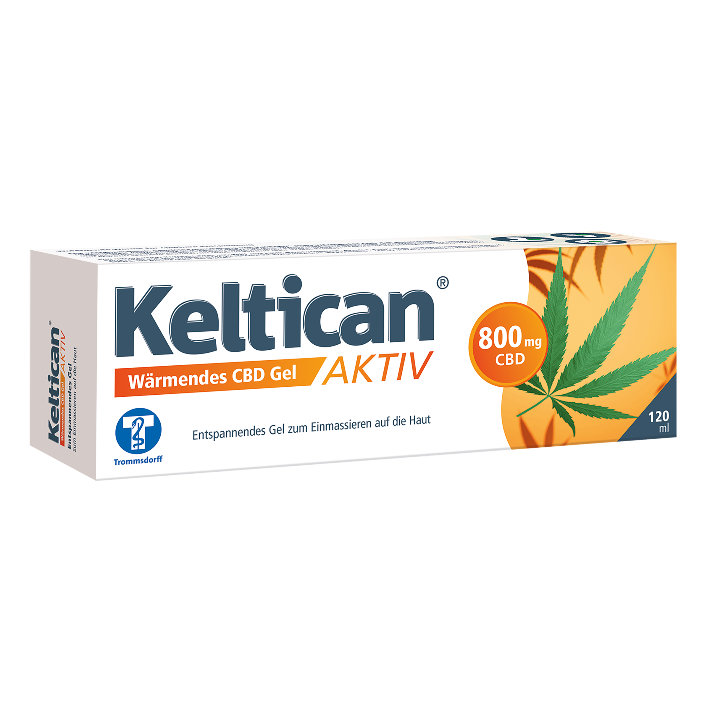 Keltican aktiv Wärmendes CBD Gel 120 ml Gel