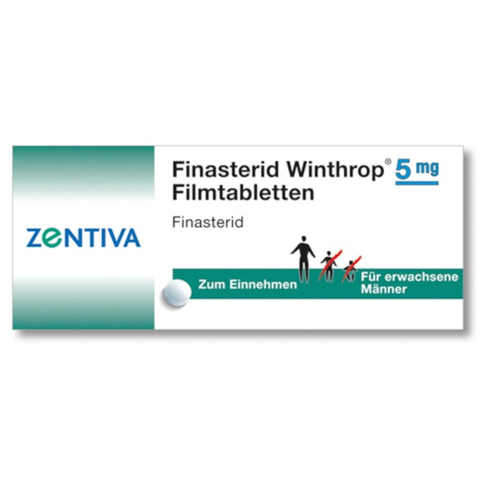 FINASTERID Winthrop 5 mg Filmtabletten 50 St Filmtabletten