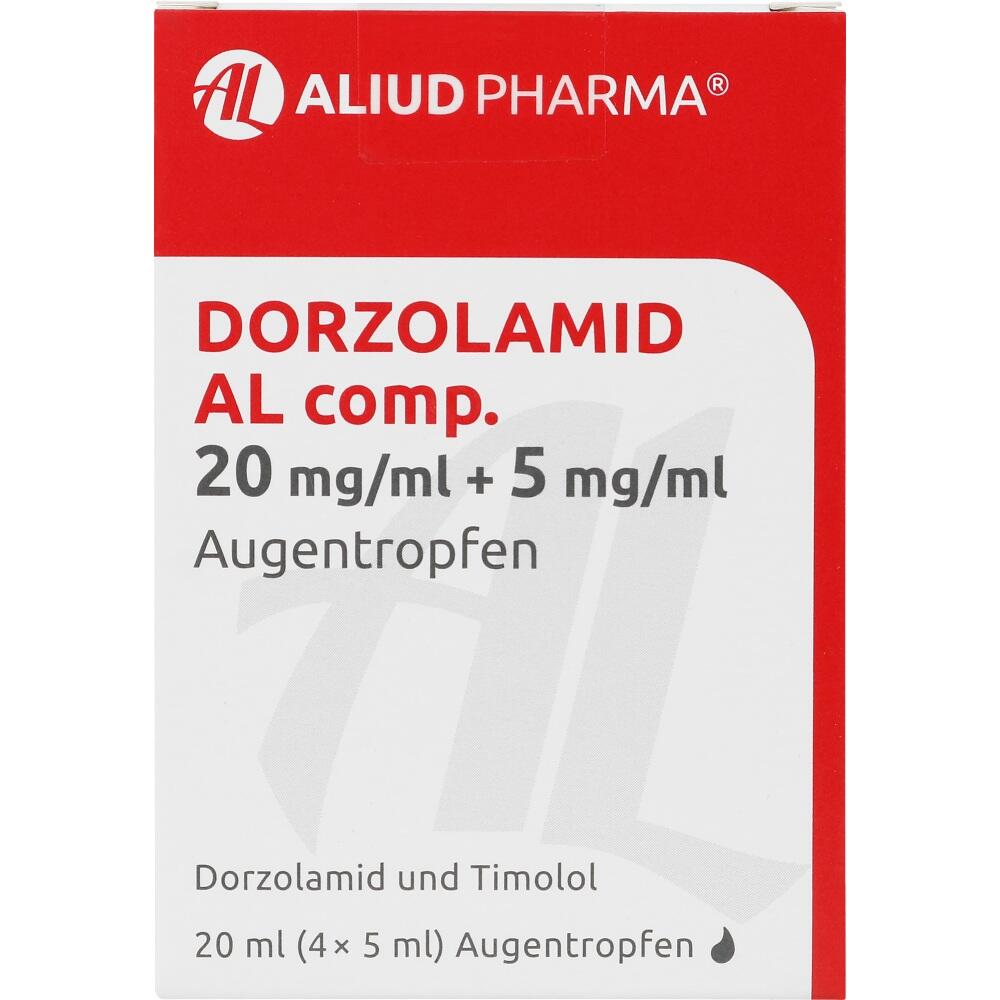 DORZOLAMID AL comp.20mg/ml+5mg/ml Augentropfen 4X5 ml Augentropfen