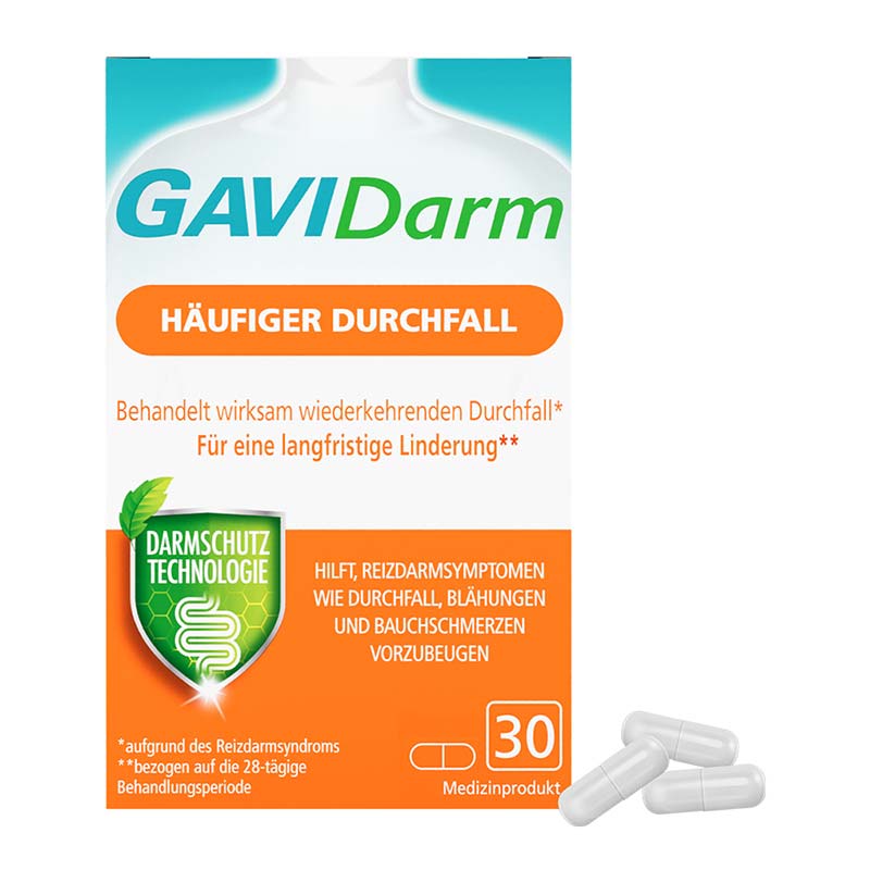 GAVIDarm HÄUFIGER DURCHFALL 30 St Kapseln