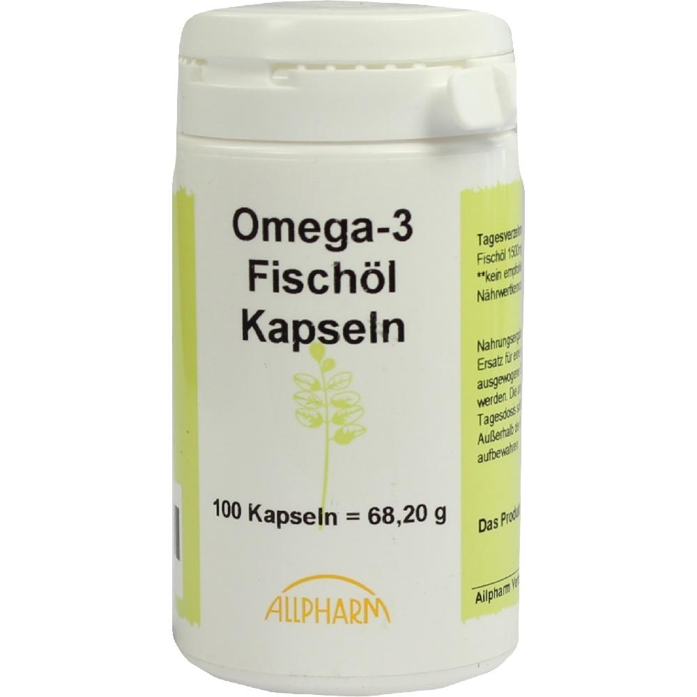OMEGA 3 Fettsäuren Kapseln 100 St Kapseln