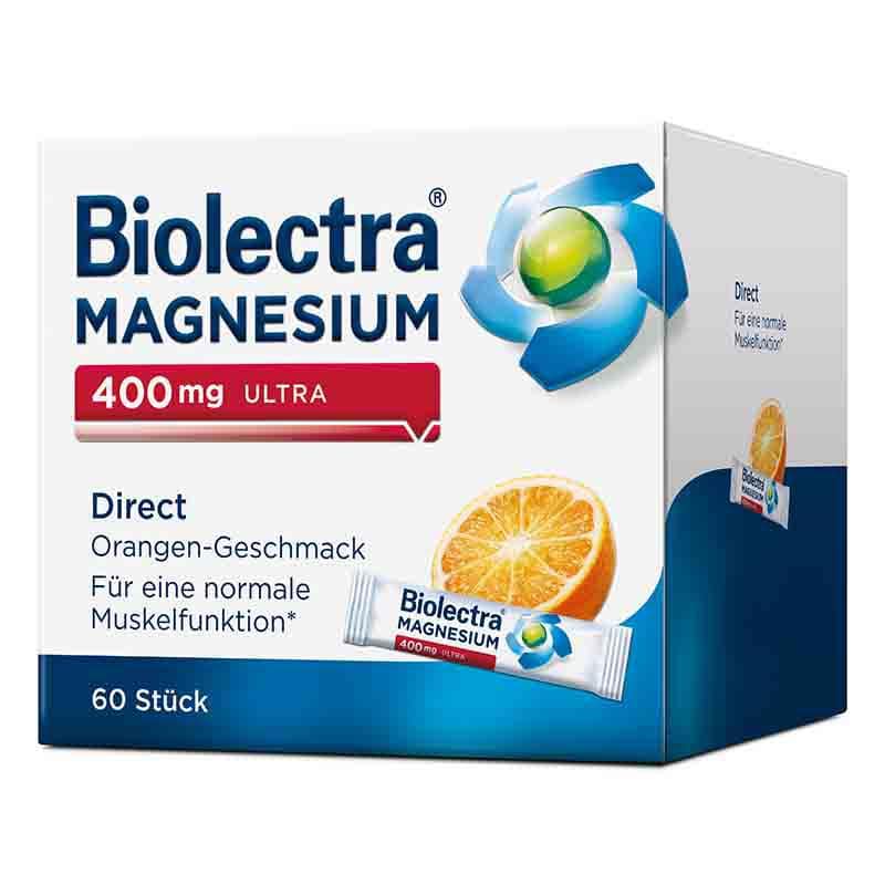 Biolectra MAGNESIUM 400 mg ULTRA Direct Orange  60 St Pellets