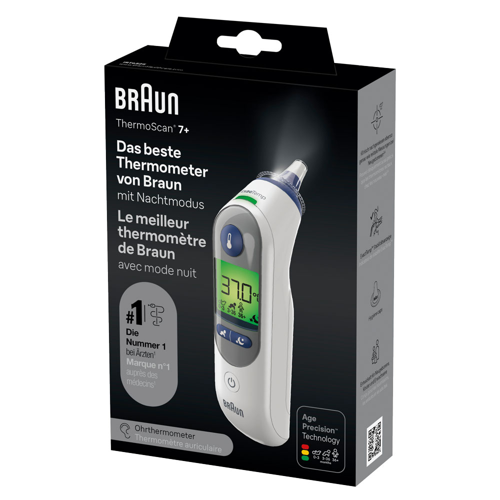 BRAUN ThermoScan 7+  Ohr-Thermometer 1 St