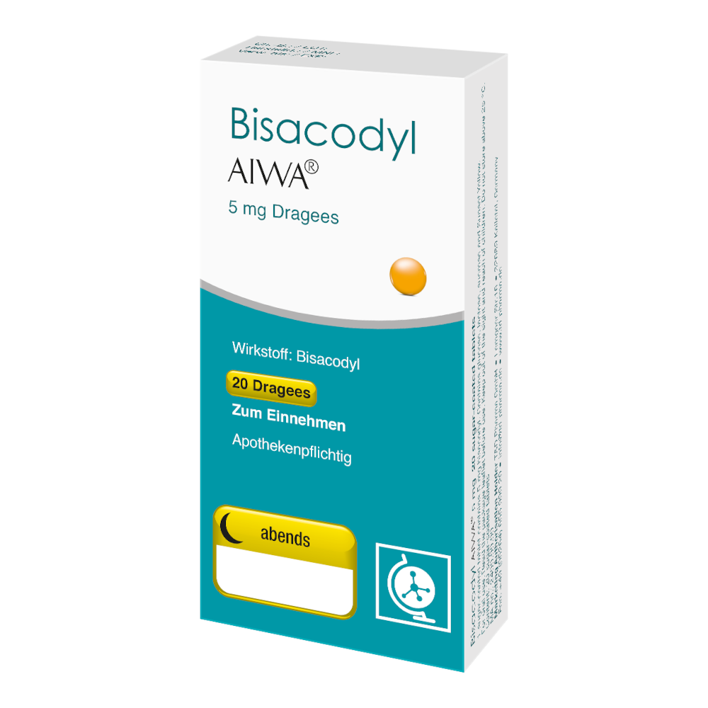 Bisacodyl AIWA 5 Mg 20 St Tabletten magensaftresistent