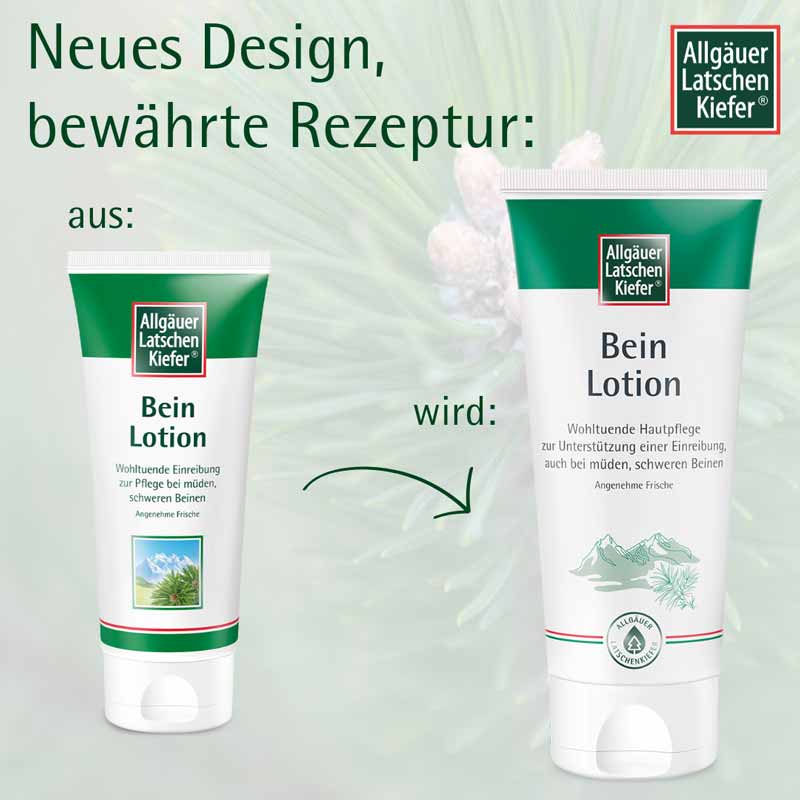 Allgäuer Latschen Kiefer Bein Lotion  200 ml Lotion