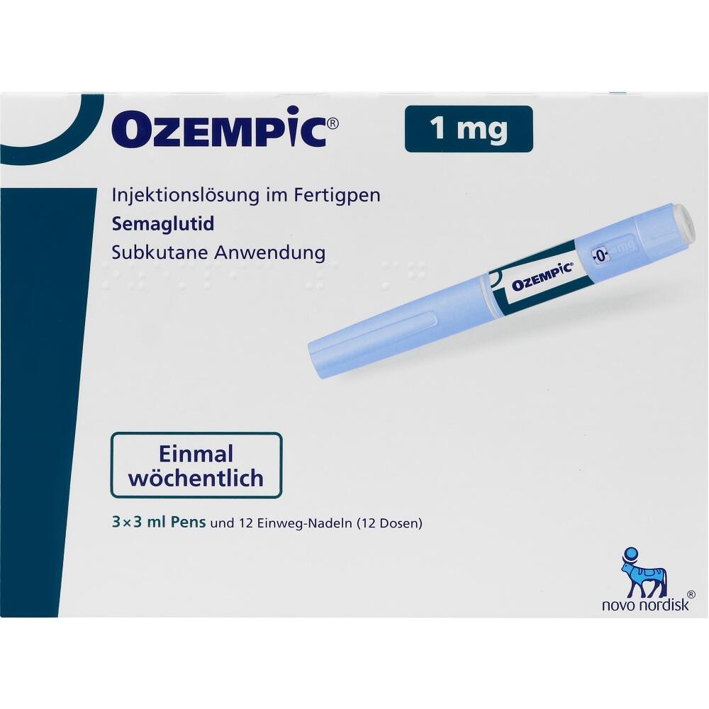 OZEMPIC 1mg Injektionslösung PEN 3 St Injektionslösung