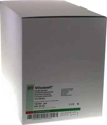 VLIWAZELL Saugkompressen 10x20 cm unsteril 100 St Kompressen