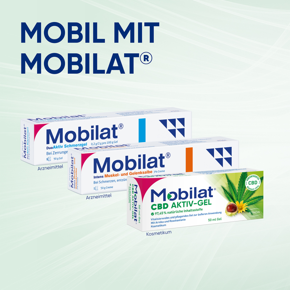 Mobilat CBD AKTIV-GEL 50 ml Gel