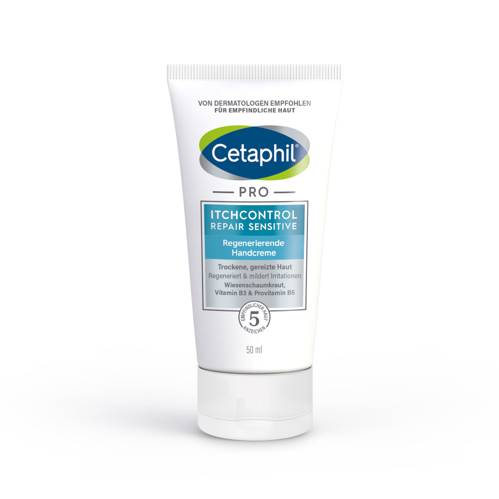 Cetaphil PRO ITCHCONTROL REPAIR SENSITIVE Regenerierende Handcreme 50 ml Creme