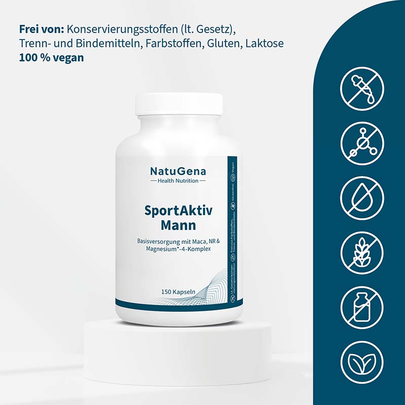 NatuGena SportAktiv Mann 150 St Kapseln