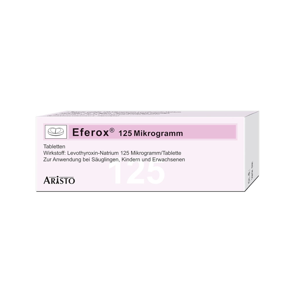 Eferox 125 Mikrogramm 100 St Tabletten