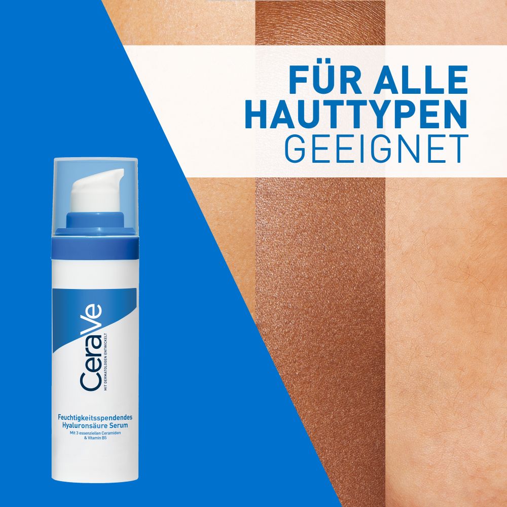 CeraVe Feuchtigkeitsspendendes Hyaluronsäure Serum 30 ml Flüssigkeit