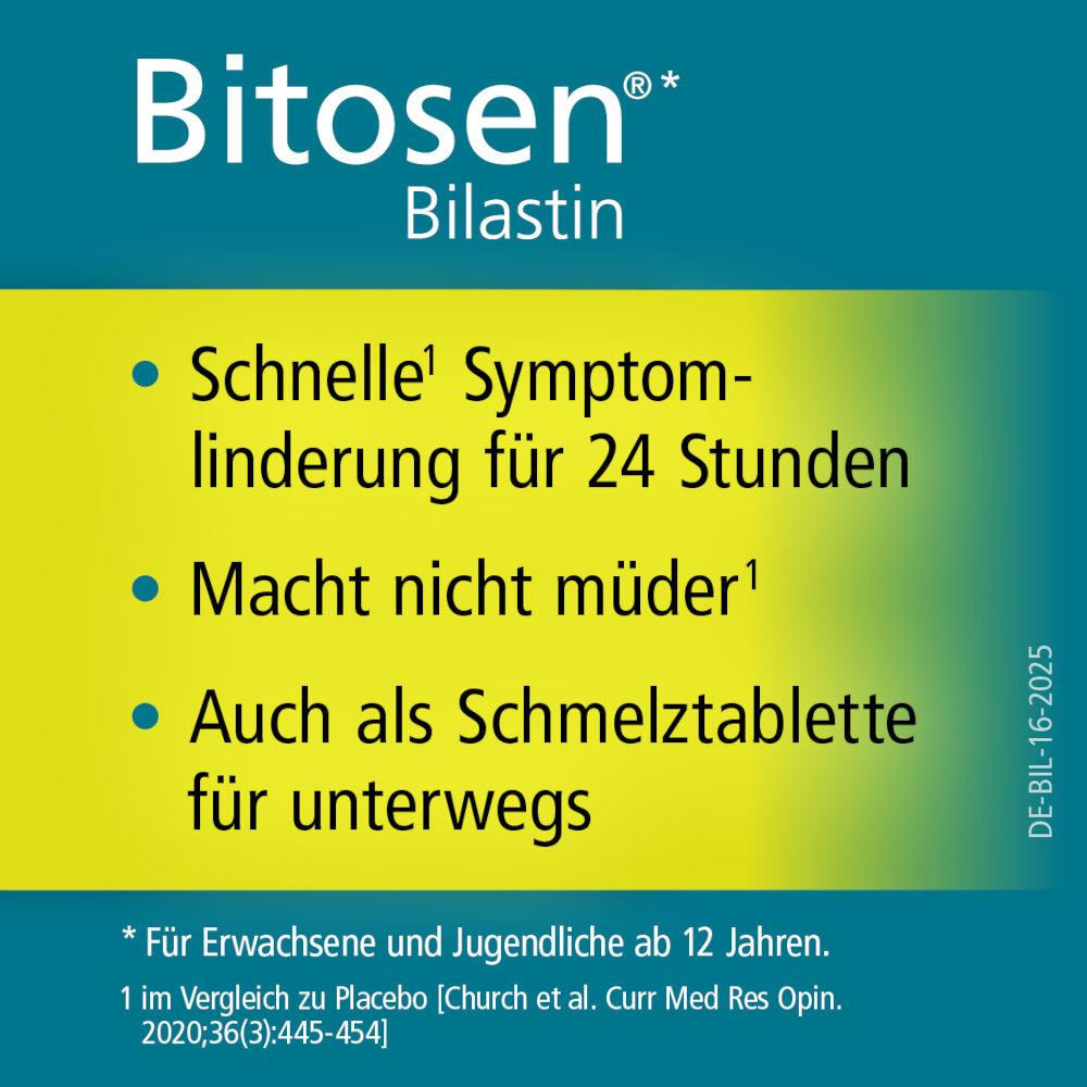 Bitosen 20 mg Antiallergikum 10 St Tabletten