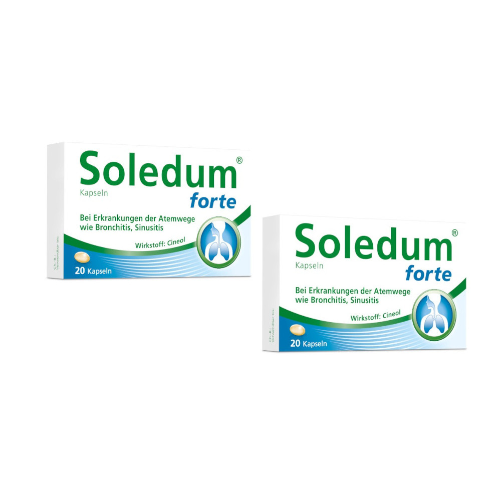 Soledum forte Doppelpack 2X20 St Kapseln magensaftresistent