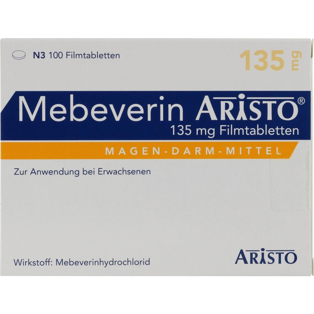 Mebeverin ARISTO 135 mg 100 St Filmtabletten