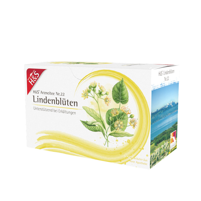 H&S Arzneitee Lindenblüten 20X1.8 g Filterbeutel