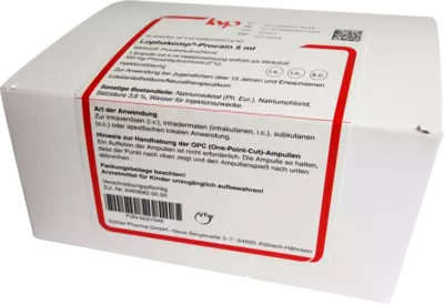 LOPHAKOMP Procain 5 ml Injektionslösung 50X5 ml Injektionslösung