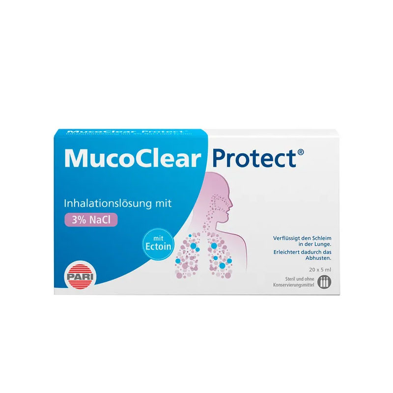 MucoClear Protect 3% NaCl 20X5 ml Inhalationslösung