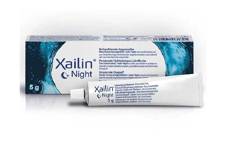 Xailin Night Augensalbe 1X5 g Augensalbe