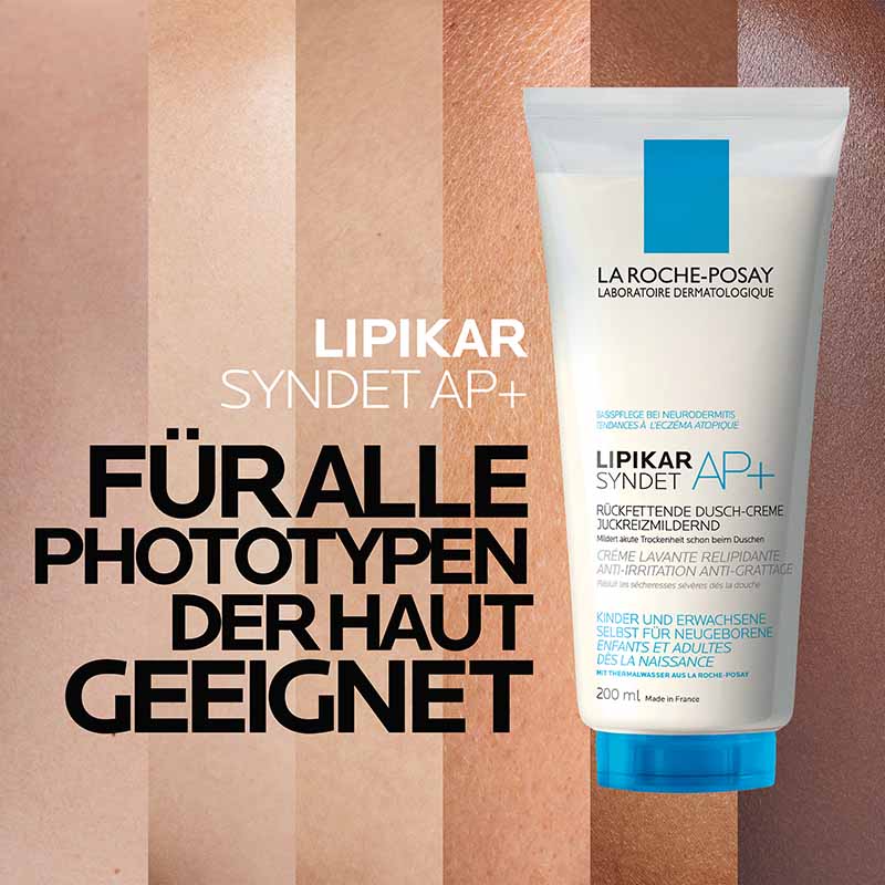 LA ROCHE-POSAY Lipikar Syndet AP+ Reinigungs-Cremegel 200 ml Gel