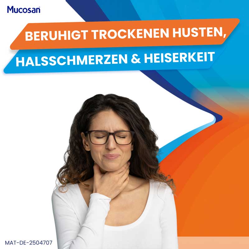Mucosan LUTSCHTABLETTEN Rote Früchte 16 St Lutschtabletten