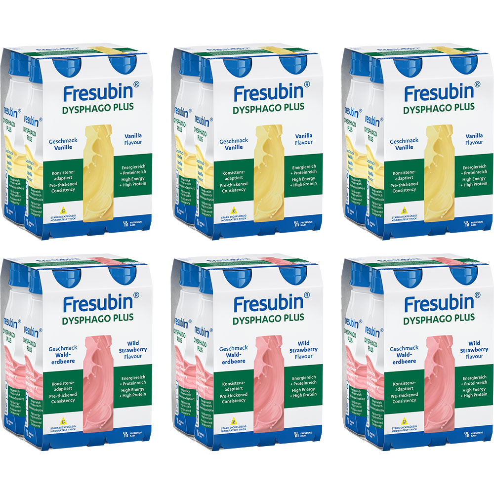 Fresubin Dysphago Plus Trinknahrung Mischkarton 6X4X200 ml