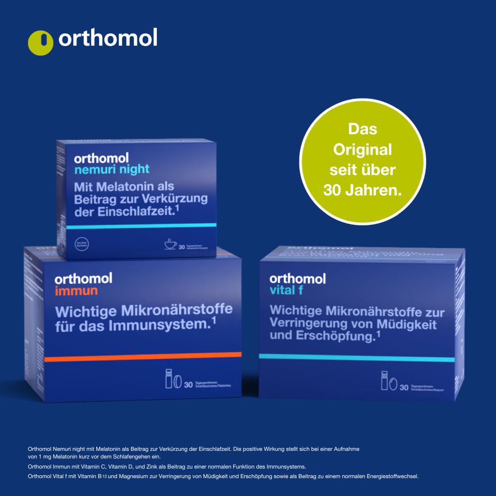 orthomol vital m - Mikronährstoffe mit B-Vitaminen, Omega-3 und Magnesium - Granulat