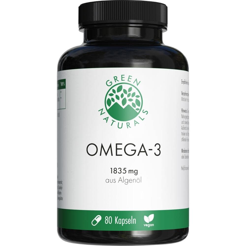 GREEN NATURALS OMEGA-3 80 St Kapseln