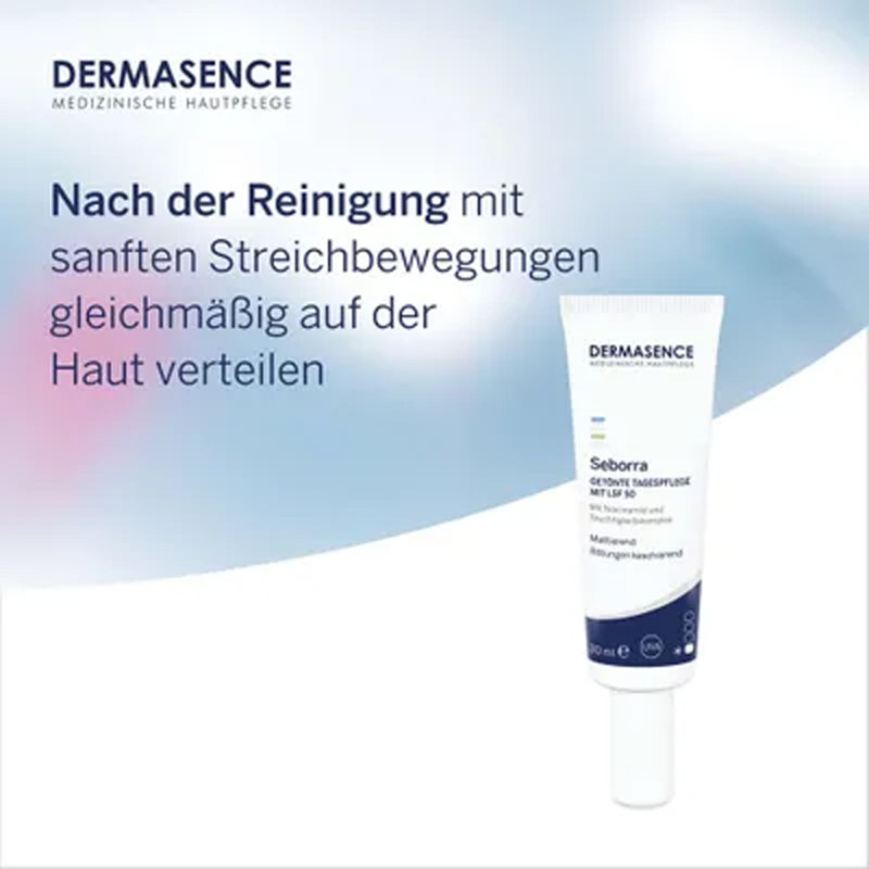 DERMASENCE Seborra GETÖNTE TAGESPFLEGE MIT LSF 50 30 ml Creme