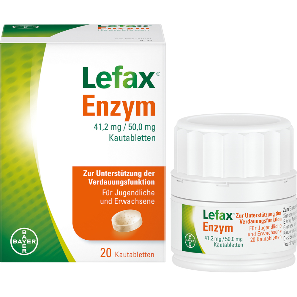 Lefax Enzym 20 St Kautabletten