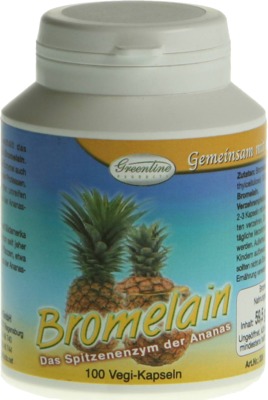 BROMELAIN Enzym Kapseln 100 St Kapseln