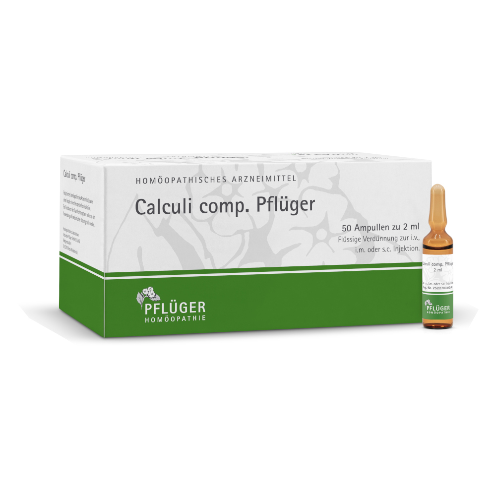 Calculi comp. Pflüger 50 St Ampullen