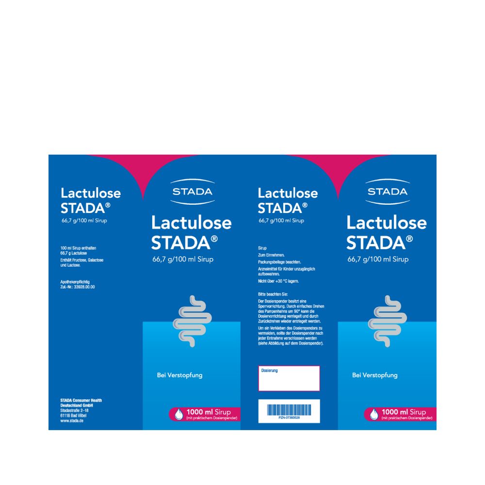Lactulose STADA Sirup 1000 ml Sirup