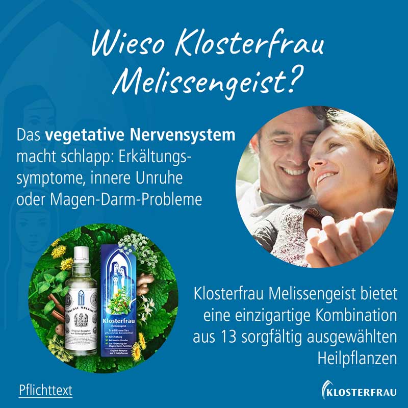 Klosterfrau Melissengeist Konzentrat 155 ml Flüssigkeit